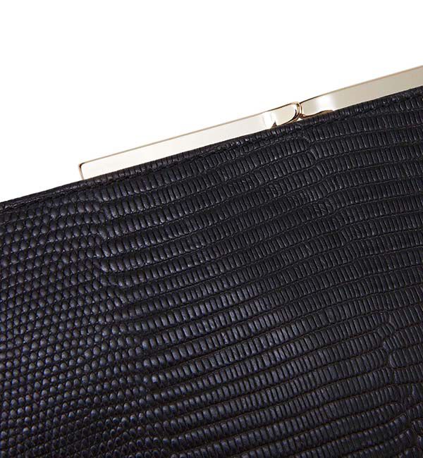 TOPKAPI 「LUCIA[ルチア]イタリアンレザー・リザード型押し・がま口長財布」|財布|