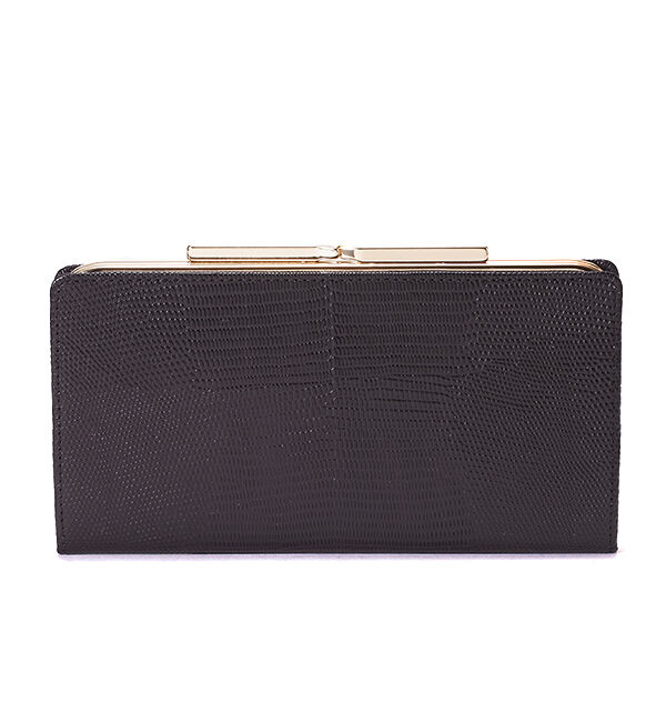 TOPKAPI 「LUCIA[ルチア]イタリアンレザー・リザード型押し・がま口長財布」|財布|