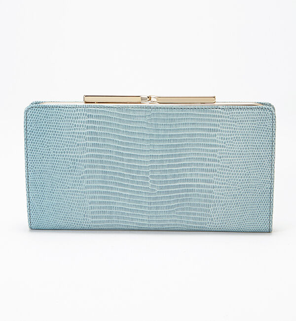 TOPKAPI 「LUCIA[ルチア]イタリアンレザー・リザード型押し・がま口長財布」|財布|