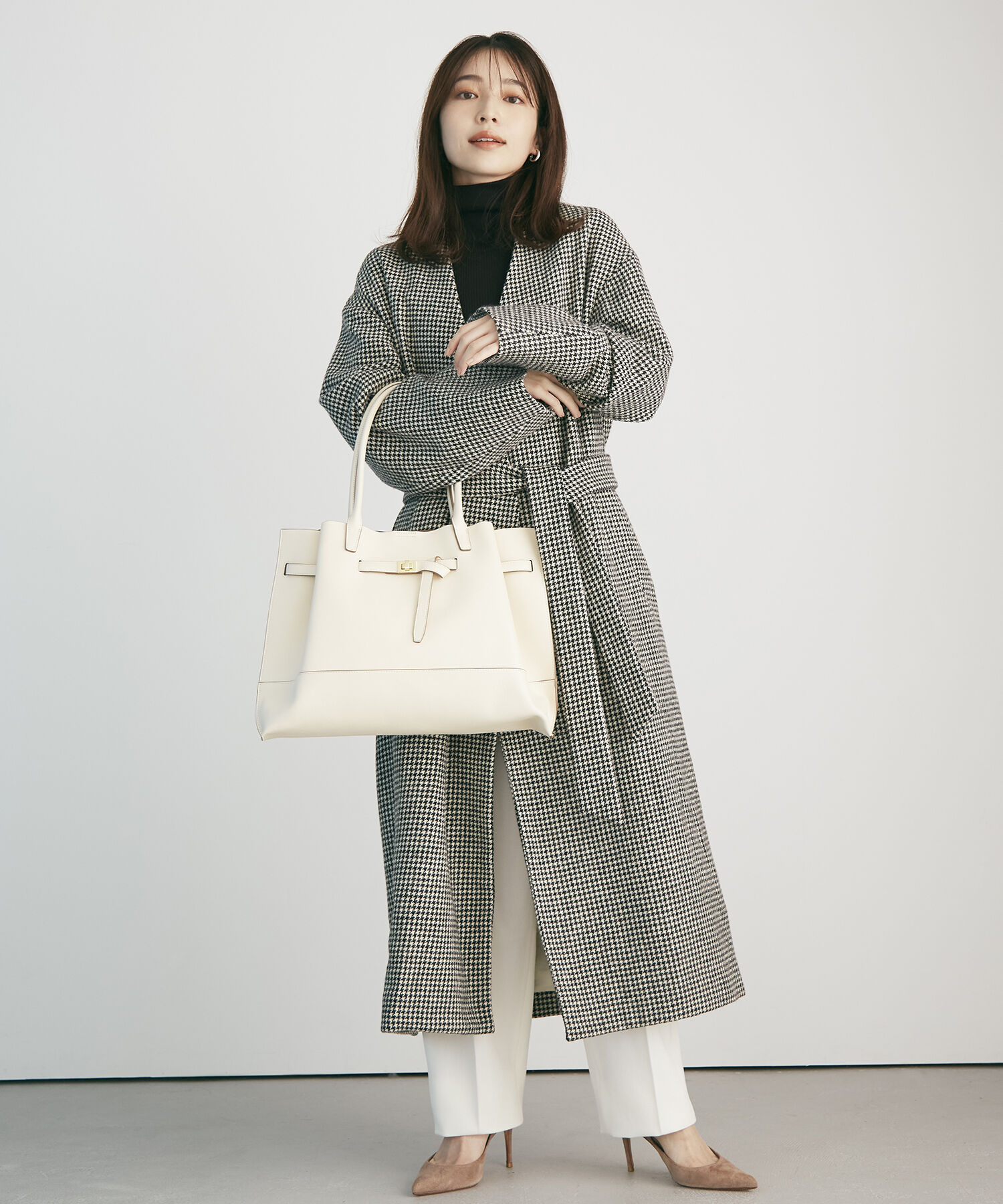 TOPKAPI TREASURE「シュリンクレザー ベルトデザインA4トートバッグ」|トートバッグ|