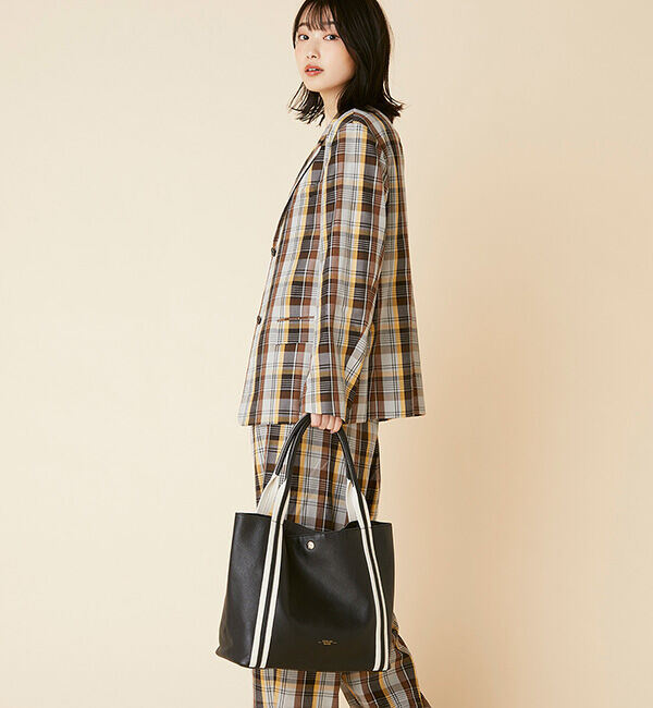 TOPKAPI TREASURE「ソフトシュリンク テープコンビ A4 トート バッグ」|トートバッグ|