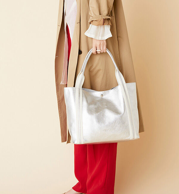 TOPKAPI TREASURE「ソフトシュリンク テープコンビ A4 トート バッグ」|トートバッグ|