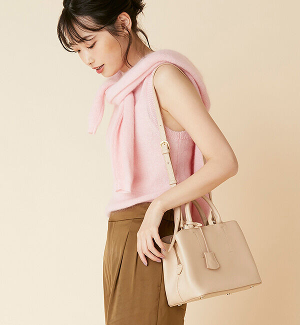 TOPKAPI TREASURE「フロントステッチ レザーミニショルダーバッグ」|ショルダー・メッセンジャー|