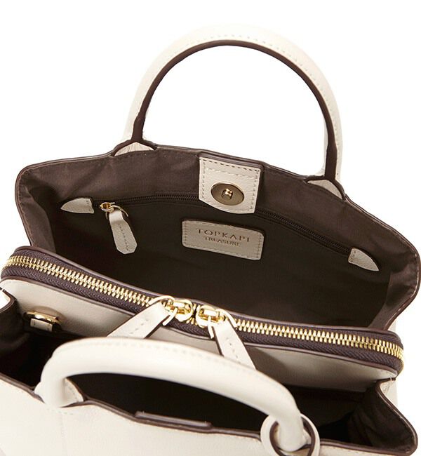 TOPKAPI TREASURE「フロントステッチ レザーミニショルダーバッグ」|ショルダー・メッセンジャー|