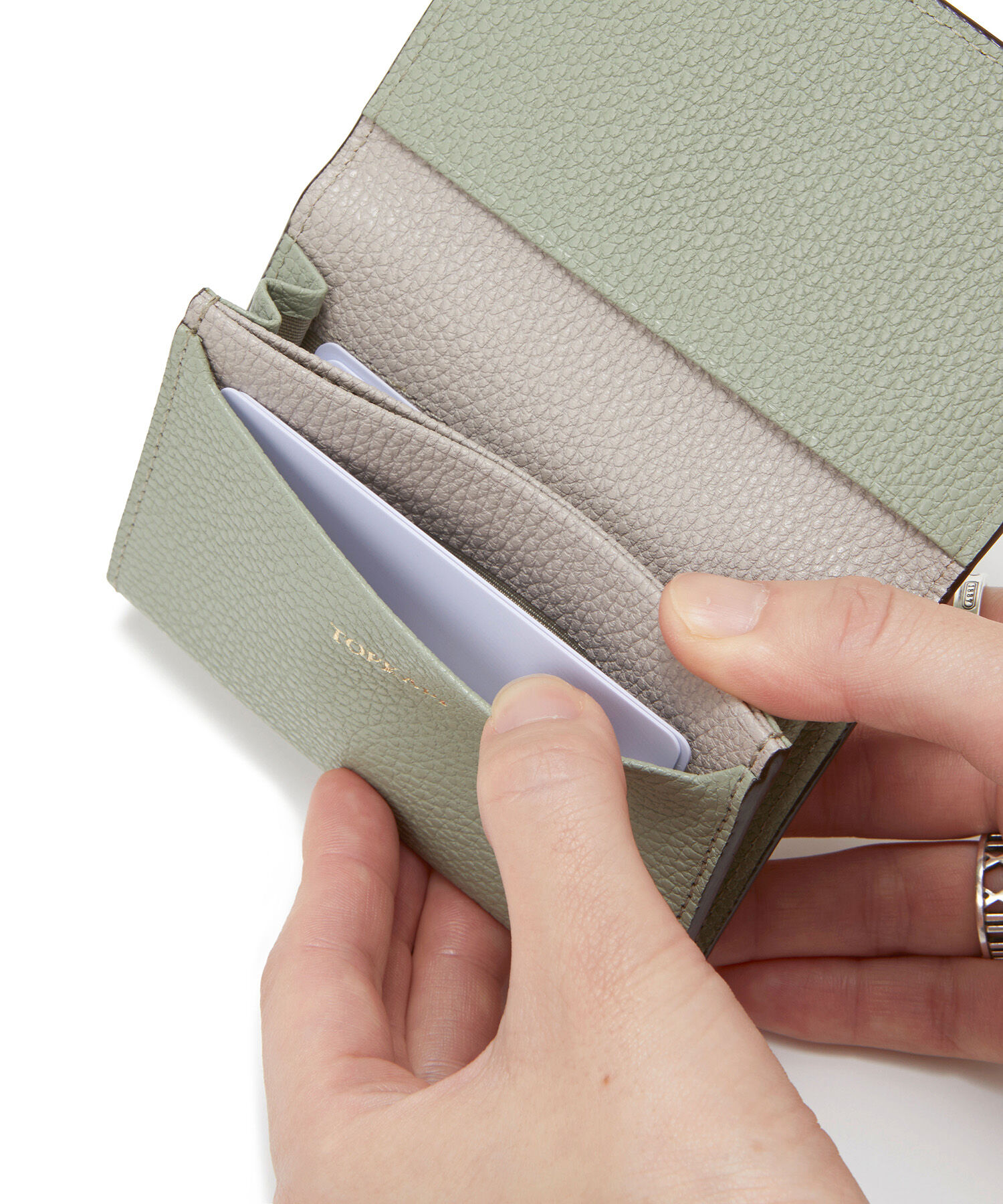 TOPKAPI 「バイカラー レザー 名刺入れ LEAN リーン」|名刺入れ・カードケース|