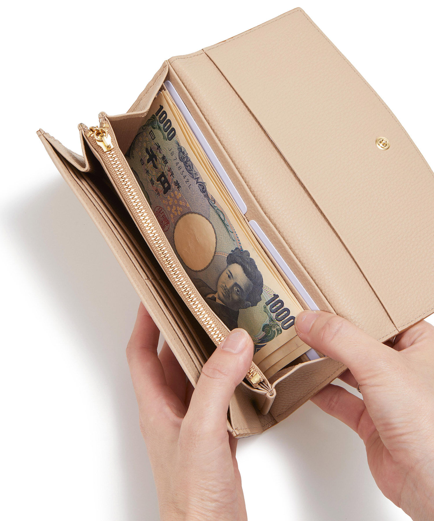 TOPKAPI 「【TOPKAPI】 gemdrops ジェムドロップ ミニエンボスレザー 天然石 長財布」|財布|