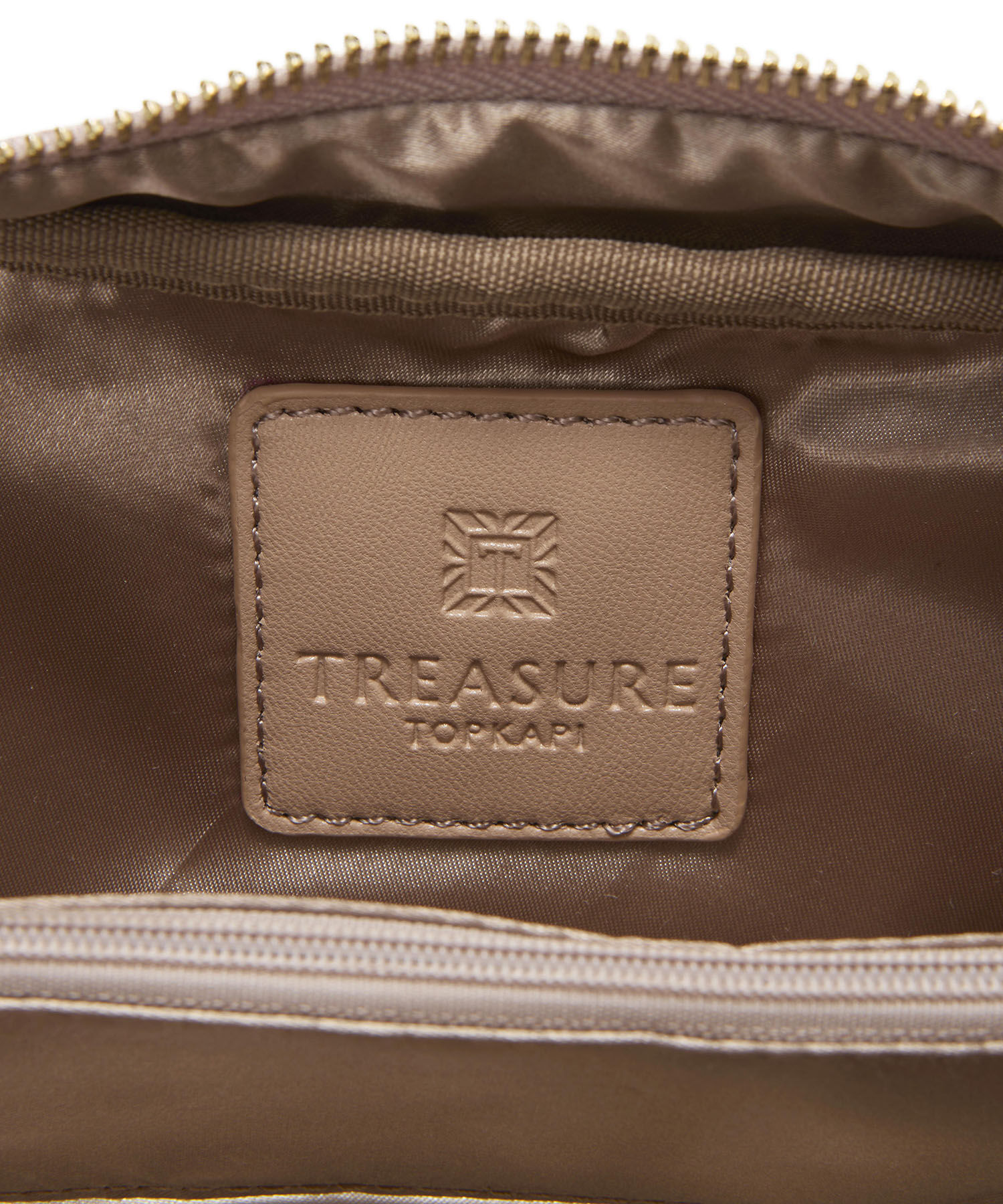 TOPKAPI TREASURE「【TREASURE TOPKAPI】サテン ビジュー ショルダー付き チェーン バッグ」|ハンドバッグ|