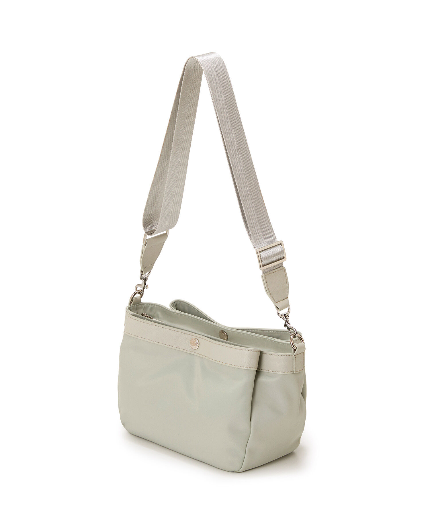 TOPKAPI BREATH「【Breath TOPKAPI】防水ナイロン レザーコンビ ショルダーバッグ」|ショルダー・メッセンジャー|