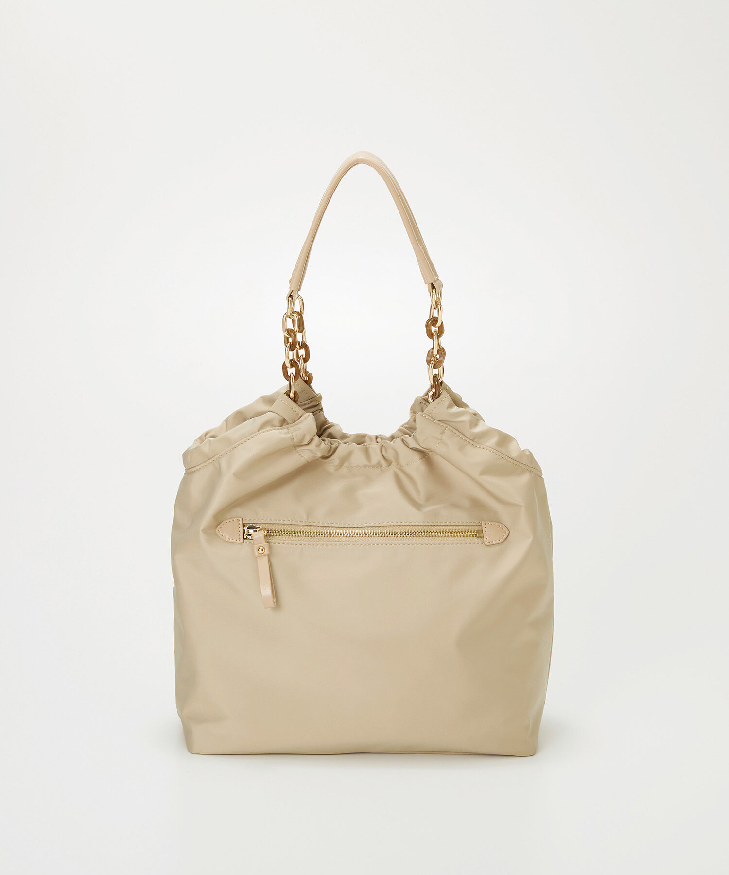 TOPKAPI BREATH「【TREASURE TOPKAPI】コンビチェーン ギャザー ナイロン トートバッグ」|ショルダー・メッセンジャー|