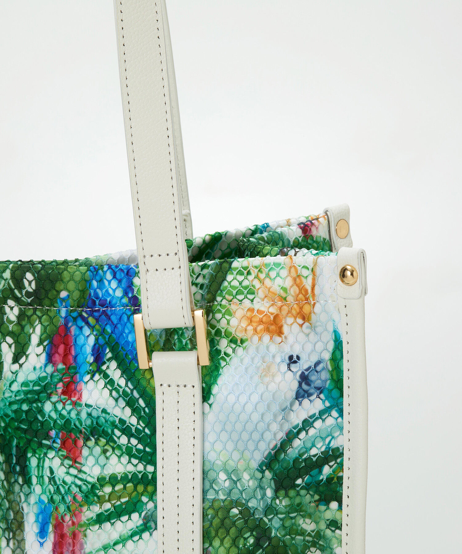 TOPKAPI BREATH「【TREASURE TOPKAPI】メッシュ ダブルプリント A4 トートバッグ」|トートバッグ|