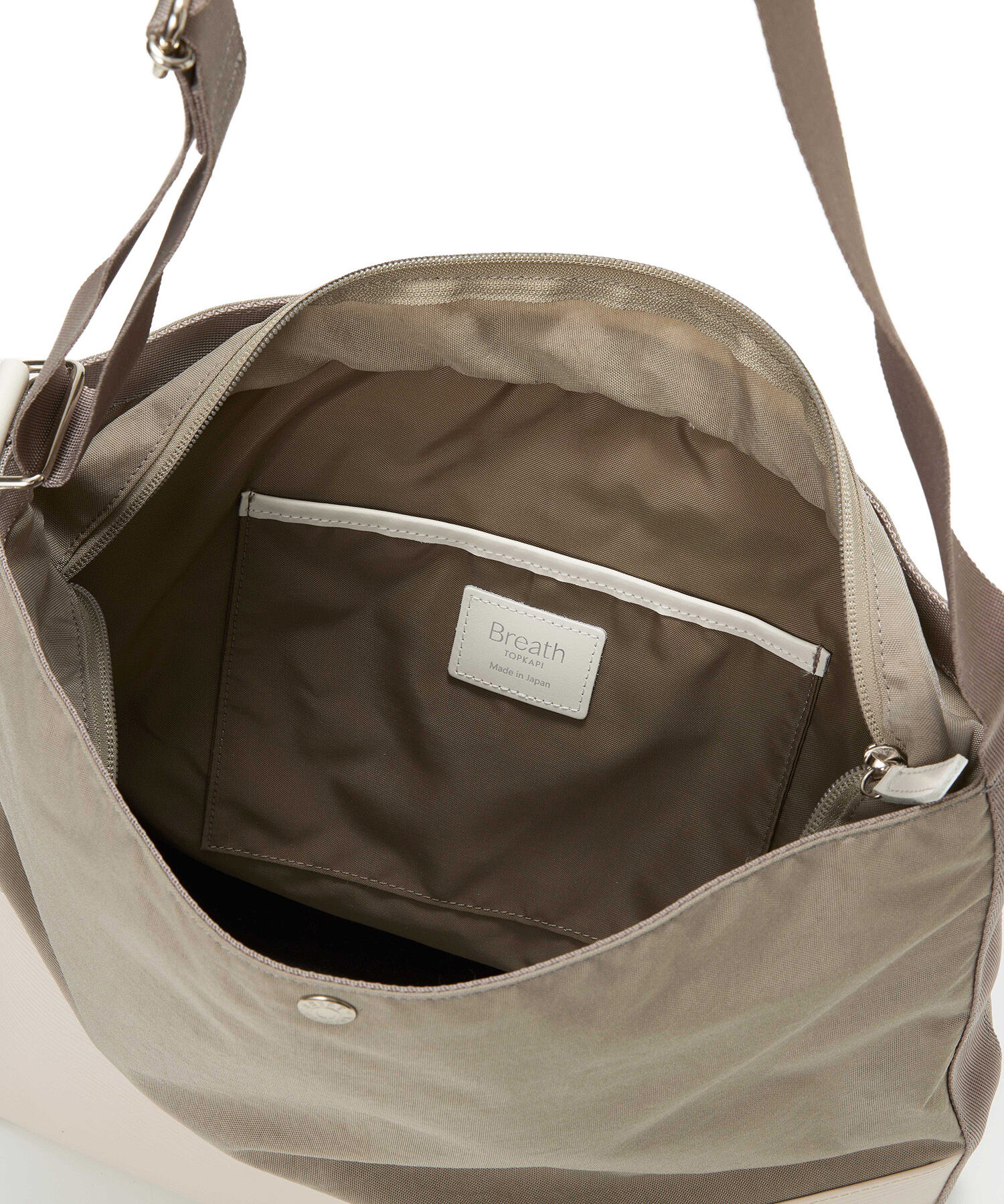 TOPKAPI BREATH「【Breath TOPKAPI】RIPPLE リプル リンクル ナイロン A4 ショルダーバッグ」|ショルダー・メッセンジャー|