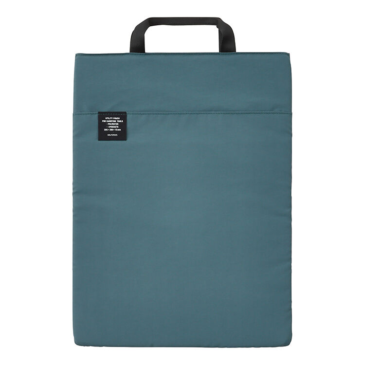 DELFONICS「インナーキャリング スタッド パソコンケース 15インチ」|ビジネスバッグ|ダークグリーン