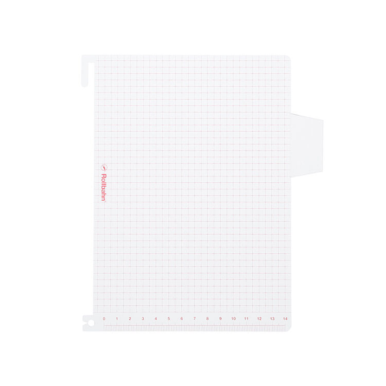 Rollbahn「ロルバーンポケット付メモA5用 下敷き」|ステーショナリー|レッド