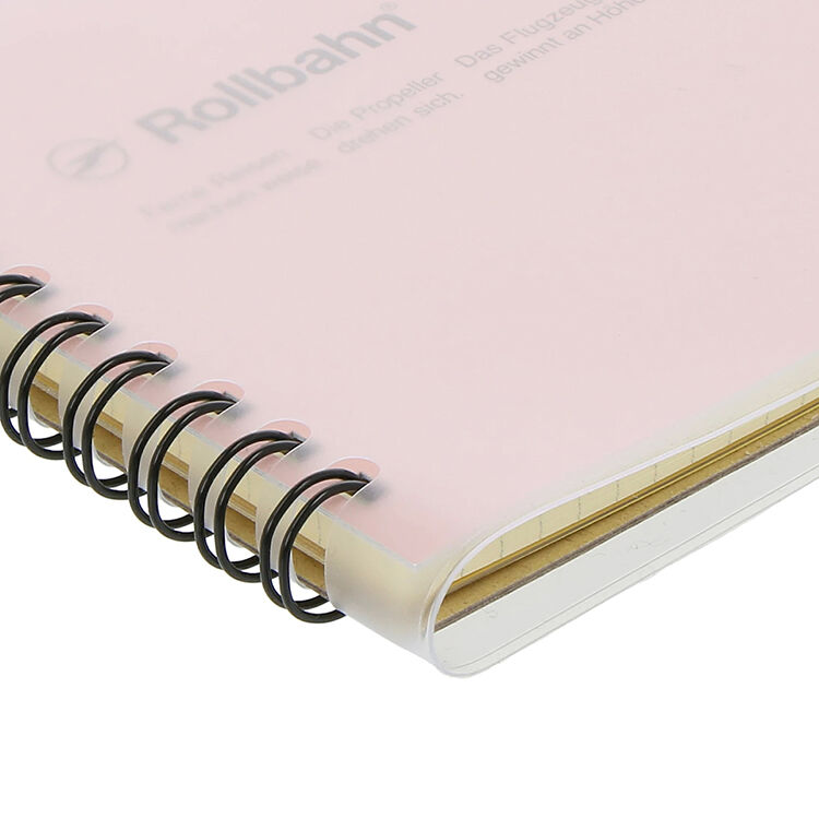 Rollbahn「ロルバーン ポケット付メモカバー クリア 抗菌 横型M」|ステーショナリー|