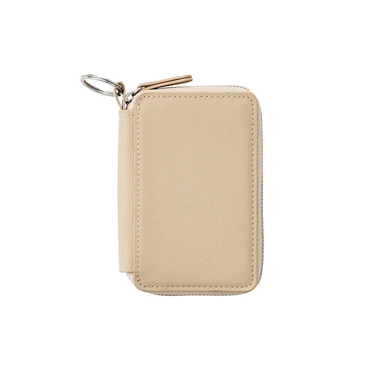 DELFONICS「リンバー キーケース」|財布|ベージュ