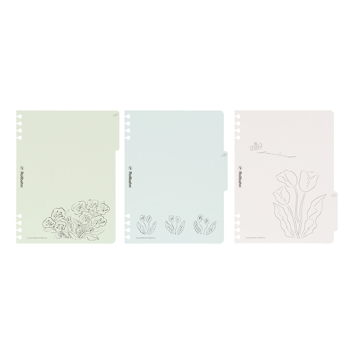 Rollbahn「【LIFE LOG】ロルバーン フレキシブル カバー 360&deg; Asuka Wakida L」|ステーショナリー|