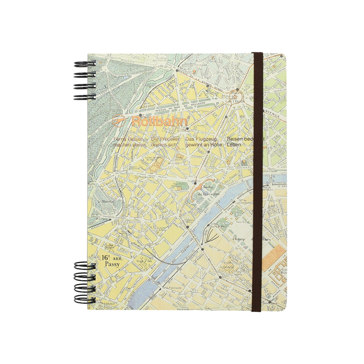 Rollbahn「【旅するロルバーン】ロルバーン フレキシブル カバー 360&deg; スヴニール A5」|ステーショナリー|A（地図）