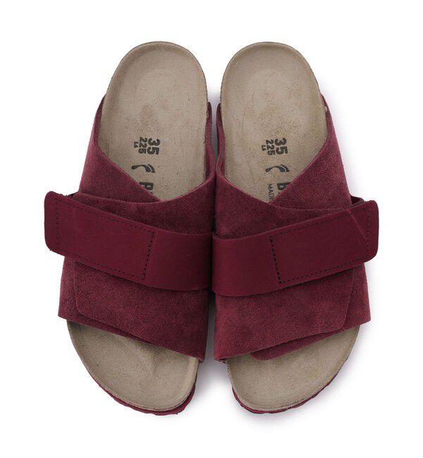 BIRKENSTOCK「【ビルケンシュトック】キョウト/マルーン スエード/サンダル レディース /KYOTO」|サンダル|