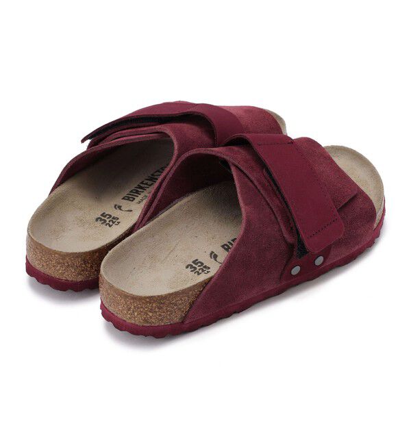 BIRKENSTOCK「【ビルケンシュトック】キョウト/マルーン スエード/サンダル レディース /KYOTO」|サンダル|