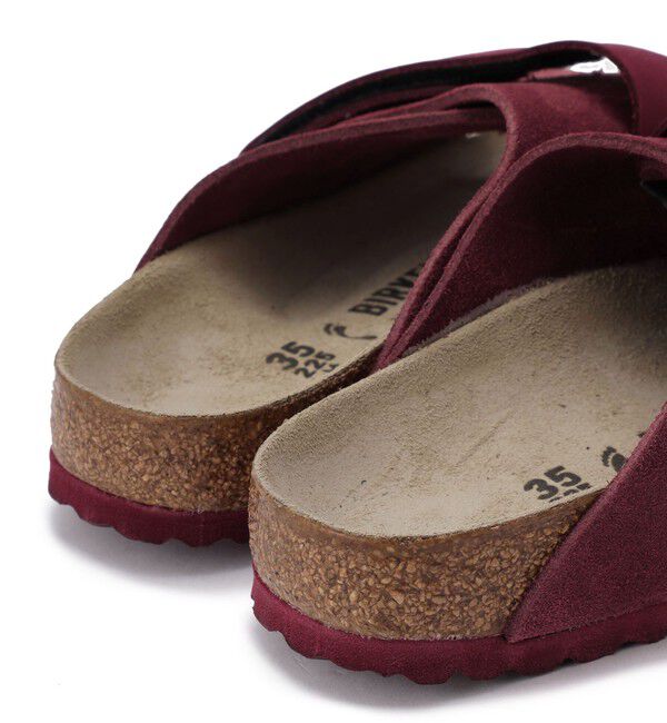 BIRKENSTOCK「【ビルケンシュトック】キョウト/マルーン スエード/サンダル レディース /KYOTO」|サンダル|