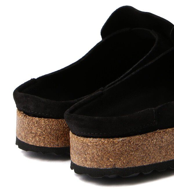 BIRKENSTOCK「【ビルケンシュトック】バックリー/ブラック スエードレザー/クロッグ メンズ/BUCKLEY」|サンダル|