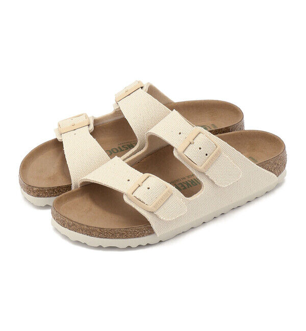 BIRKENSTOCK「【ビルケンシュトック】アリゾナ/エッグシェル ビルコフロー ヴィーガン/サンダル レディース」|サンダル|