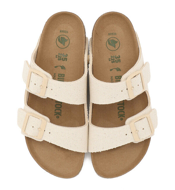 BIRKENSTOCK「【ビルケンシュトック】アリゾナ/エッグシェル ビルコフロー ヴィーガン/サンダル レディース」|サンダル|