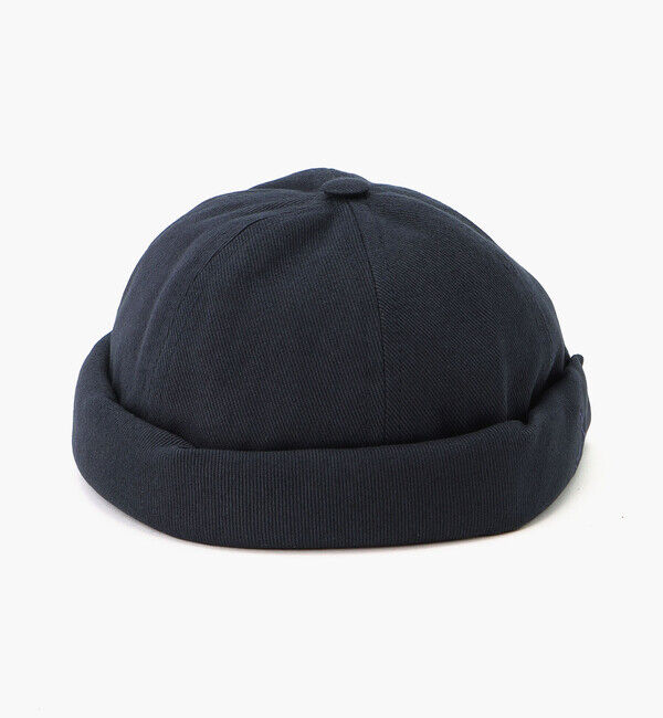 BETON CIRE「【ベトン シレ】ミキ/モールスキンダークネイビー コットン/帽子 メンズ レディース」|キャップ・キャスケット|ダークネイビー