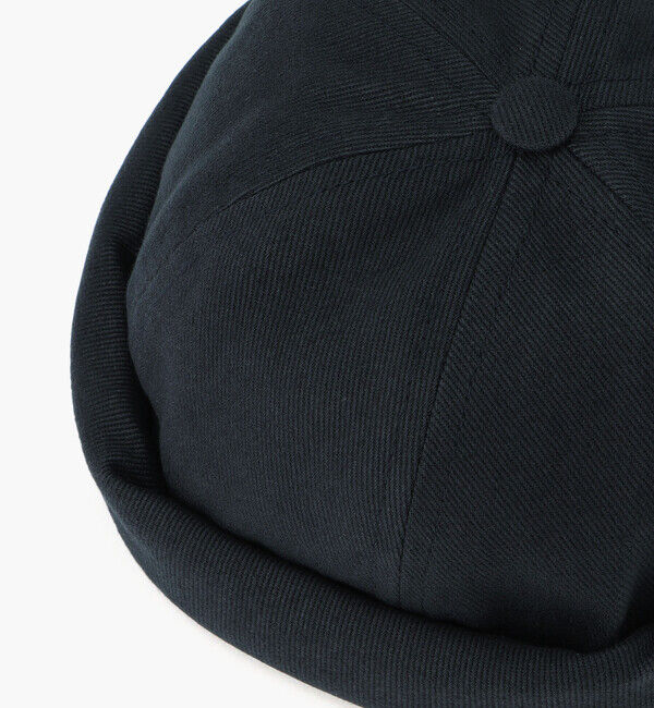 BETON CIRE「【ベトン シレ】ミキ/モールスキンダークネイビー コットン/帽子 メンズ レディース」|キャップ・キャスケット|