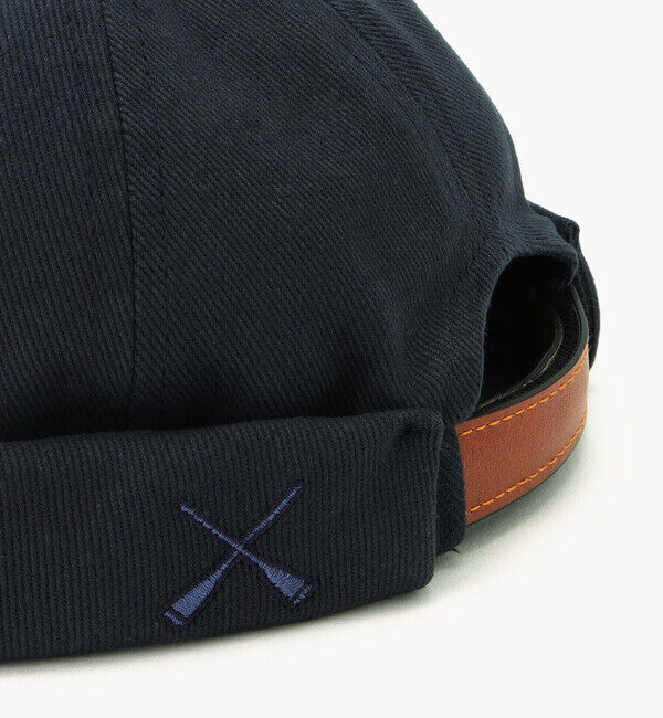 BETON CIRE「【ベトン シレ】ミキ/モールスキンダークネイビー コットン/帽子 メンズ レディース」|キャップ・キャスケット|
