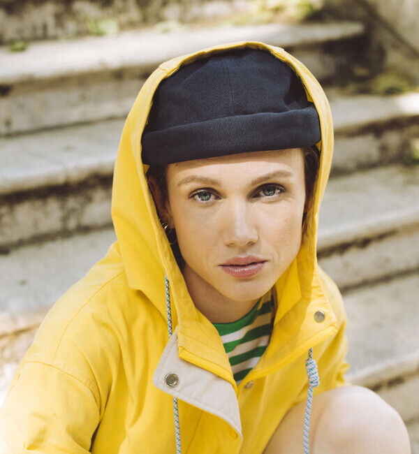 BETON CIRE「【ベトン シレ】ミキ/モールスキンダークネイビー コットン/帽子 メンズ レディース」|キャップ・キャスケット|