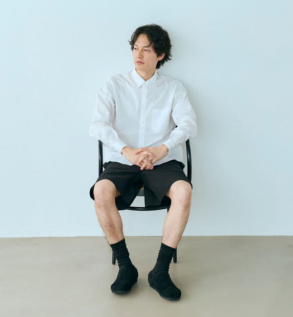 BENEXY「【ベネクシー】ザ クルーソックス/ブラック ポリエステル コットン/靴下 メンズ レディース」|ソックス|