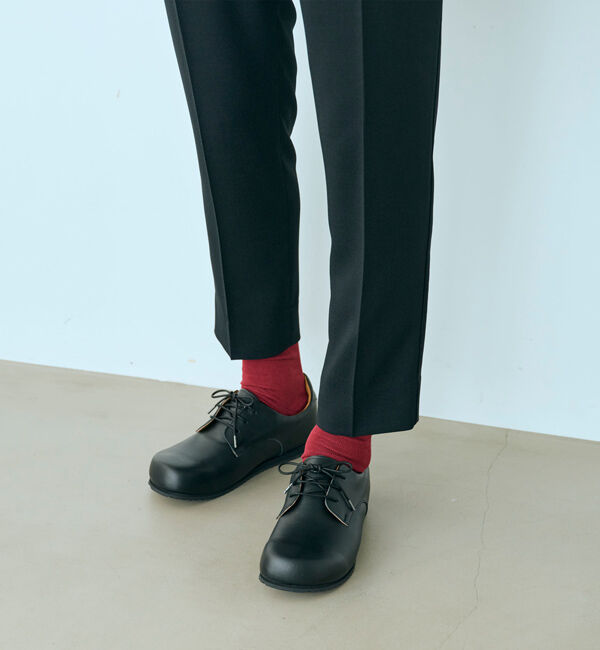 BENEXY「【ベネクシー】ザ クルーソックス/マルーン ポリエステル コットン/靴下 メンズ レディース」|ソックス|