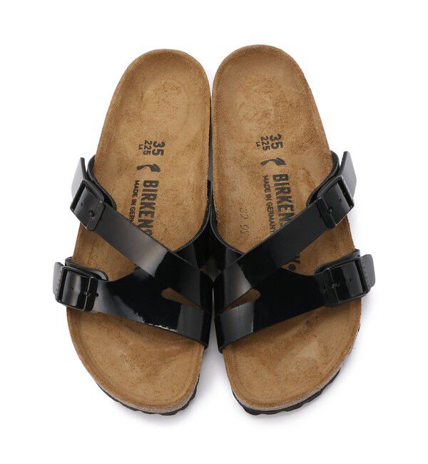 BIRKENSTOCK「【ビルケンシュトック】ヤオ バランス/パテントブラック ビルコフロー/サンダル レディース」|サンダル|