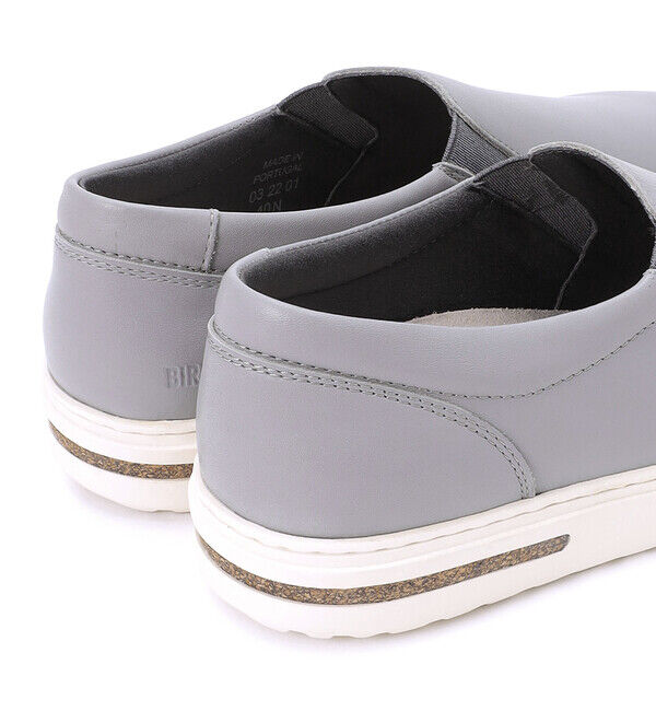 BIRKENSTOCK「【ビルケンシュトック】オスウェゴ/グレー ナチュラルレザー/シューズ メンズ/OSWEGO」|スニーカー|