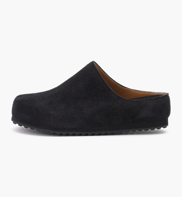 BENEXY「【ベネクシー】270 リラックス/ブラック ベロアレザー/クロッグ メンズ レディース」|サンダル|