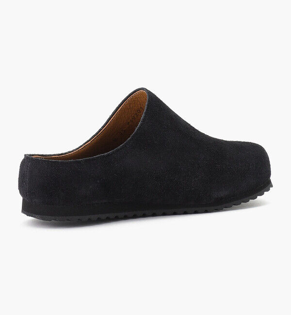 BENEXY「【ベネクシー】270 リラックス/ブラック ベロアレザー/クロッグ メンズ レディース」|サンダル|