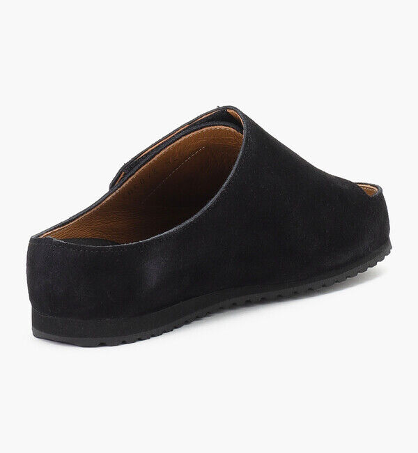 BENEXY「【ベネクシー】180 スリム/ブラック ベロアレザー/サンダル メンズ レディース」|サンダル|