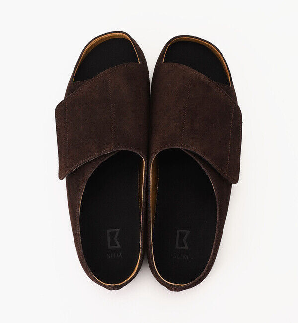 BENEXY「【ベネクシー】180 スリム/モカ ベロアレザー/サンダル メンズ レディース」|サンダル|