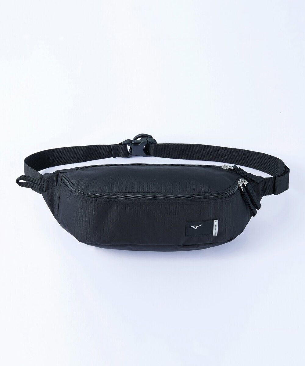 MIZUNO「coloreウエストバッグ」|ショルダー・メッセンジャー|ブラック