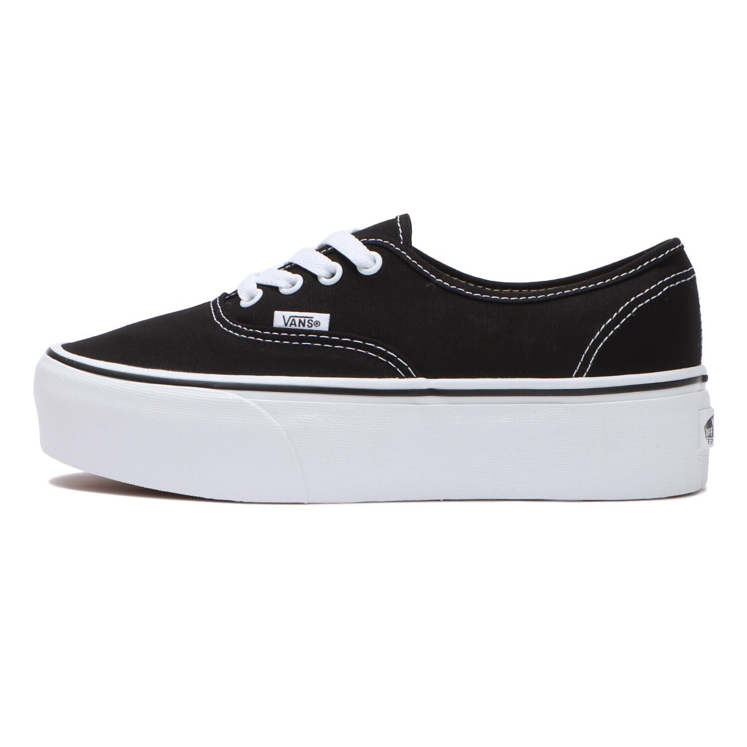 VANS「【VANS】AUTHENTIC STACKFORM」|スニーカー|ブラック