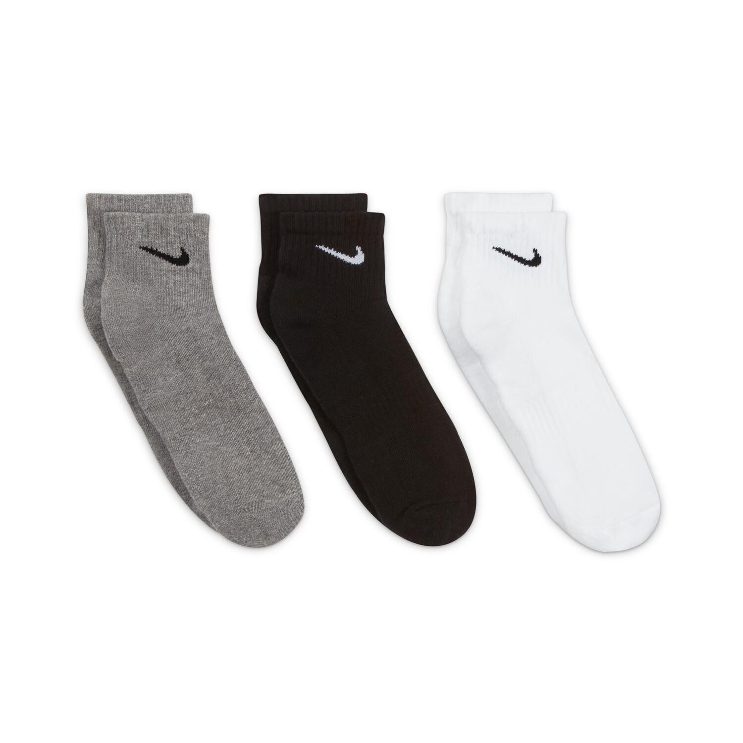 NIKE「【NIKE ｳｪｱ】3P EVERYDAY  ｸｳｫｰﾀｰ ｿｯｸｽ」|ソックス|