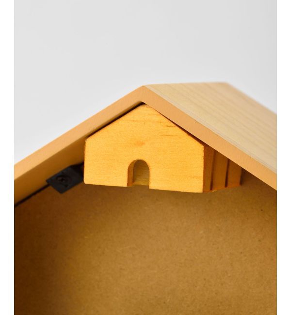 BRUNO「ウッドハウスクロック」|クロック・置時計|