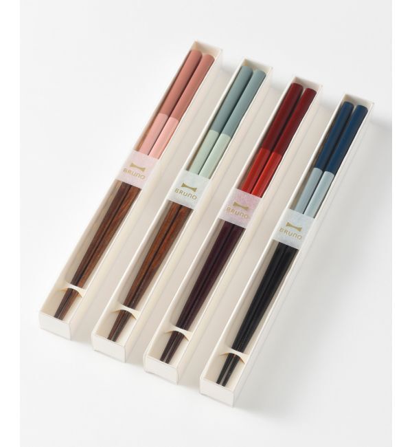 BRUNO「BRUNOカラー四角塗分箸」|食器・キッチングッズ|