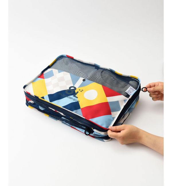 MILESTO「MILESTO&times;PAPIERTIGRE 圧縮パッキングオーガナイザー 8L&times;2」|トラベルグッズ|