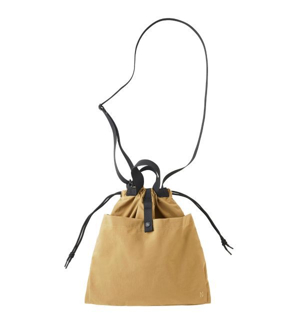 MILESTO「MILESTO UTILITY パッカブルショルダーバッグ」|ショルダー・メッセンジャー|キャメル