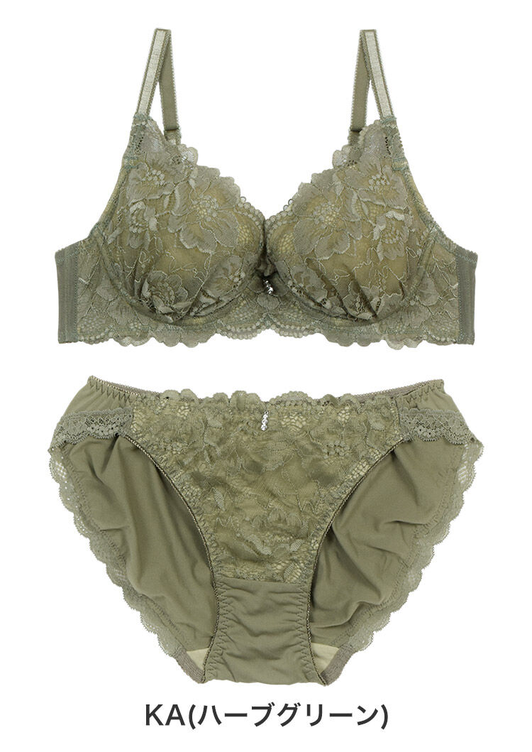 intesucre「アンテシュクレ 毎日フィットブラ ぴったり丸胸タイプ ブラセット BCDEカップ IBT360」|インナー|