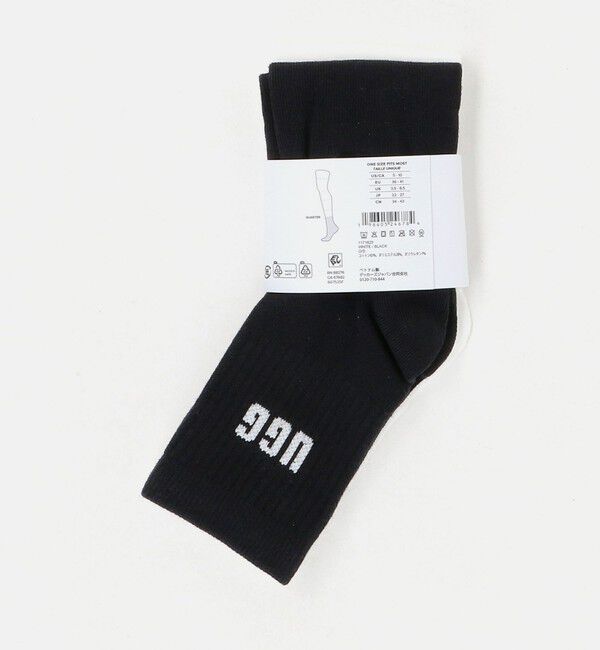 ODETTE E ODILE「＜UGG＞ W QUINLIN 2P WBLC」|ソックス|