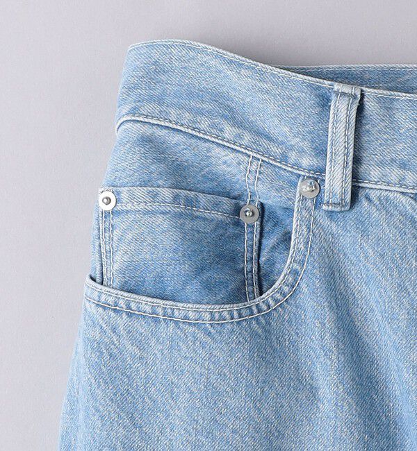 UNITED ARROWS「ルーズシルエット ストレート デニムパンツ」|デニム|