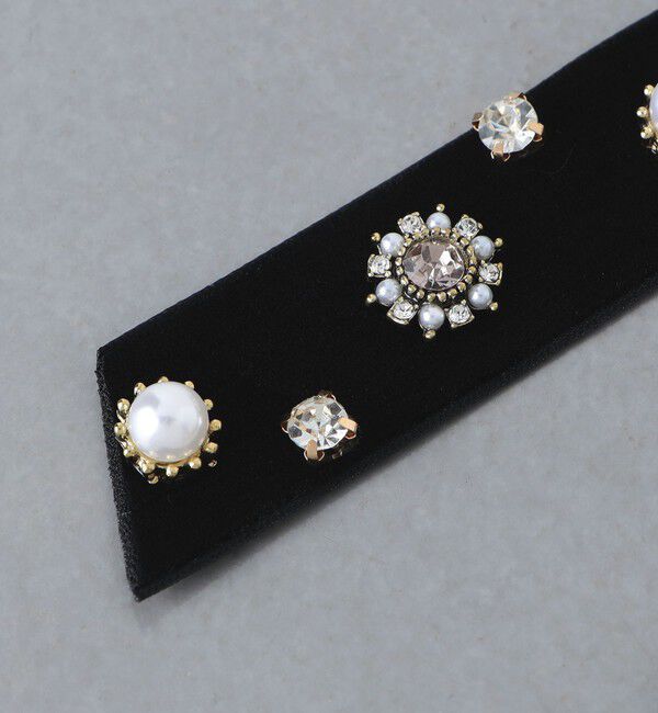 UNITED ARROWS「ビジュー リボン 2WAY ヘアクリップ」|その他|